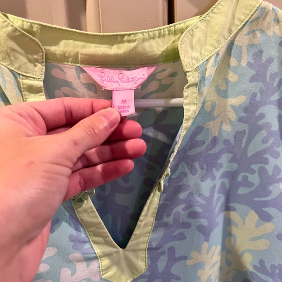 Lilly Pulitzer beach cover-up, size medium - Picture 4 of 6